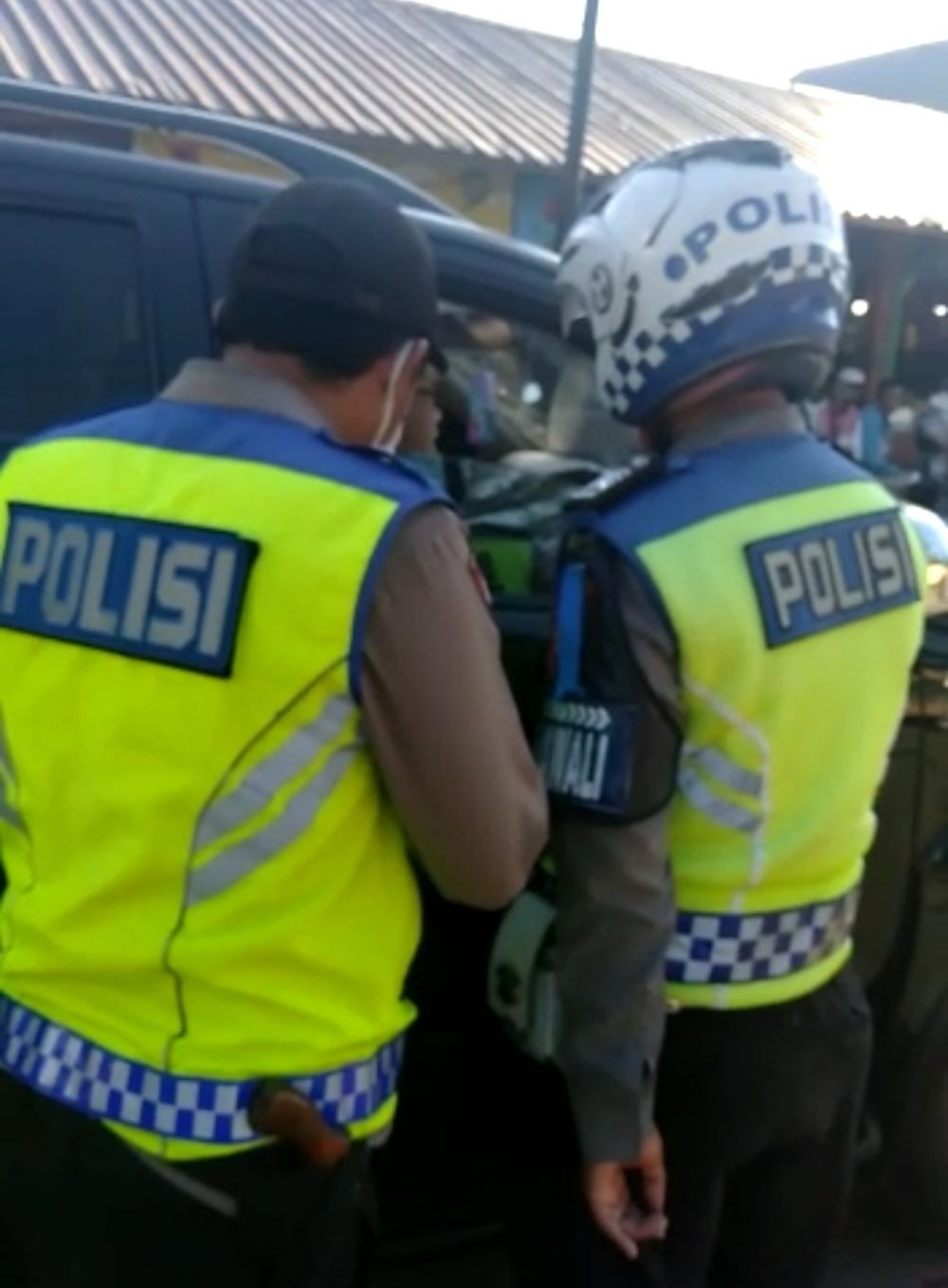 Bentak Petugas, Aparat Satlantas Polrestabes Bandung Langgar PSBB