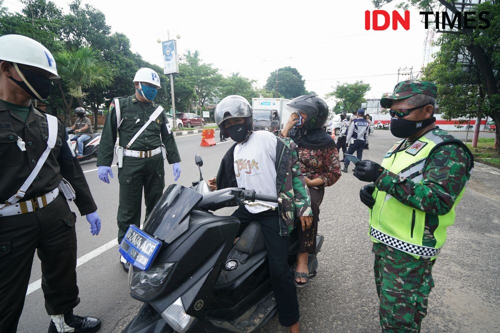 Siapkan Normal Baru di Palembang, TNI/ Polri Kerahkan 600 Personel