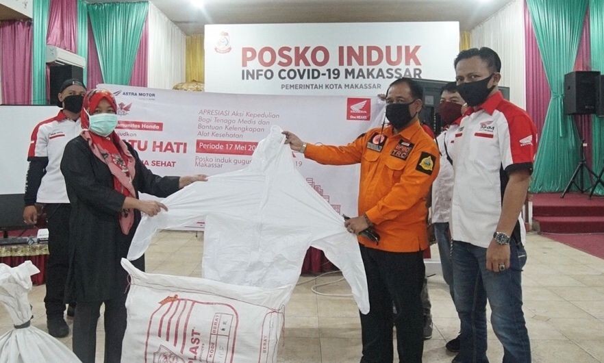 Ketersediaan APD di Makassar Memadai Meski Bantuan Berkurang