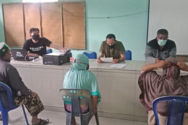 Cegah Pemotongan Bantuan, Polres Langkat Periksa Warga dan Kadus
