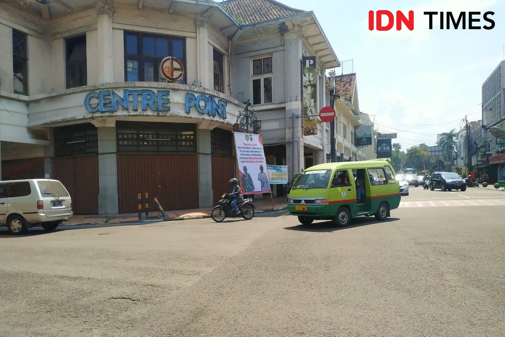 [FOTO] Begini Kondisi Jalan Kota Bandung di Tengah PSBB Proporsional