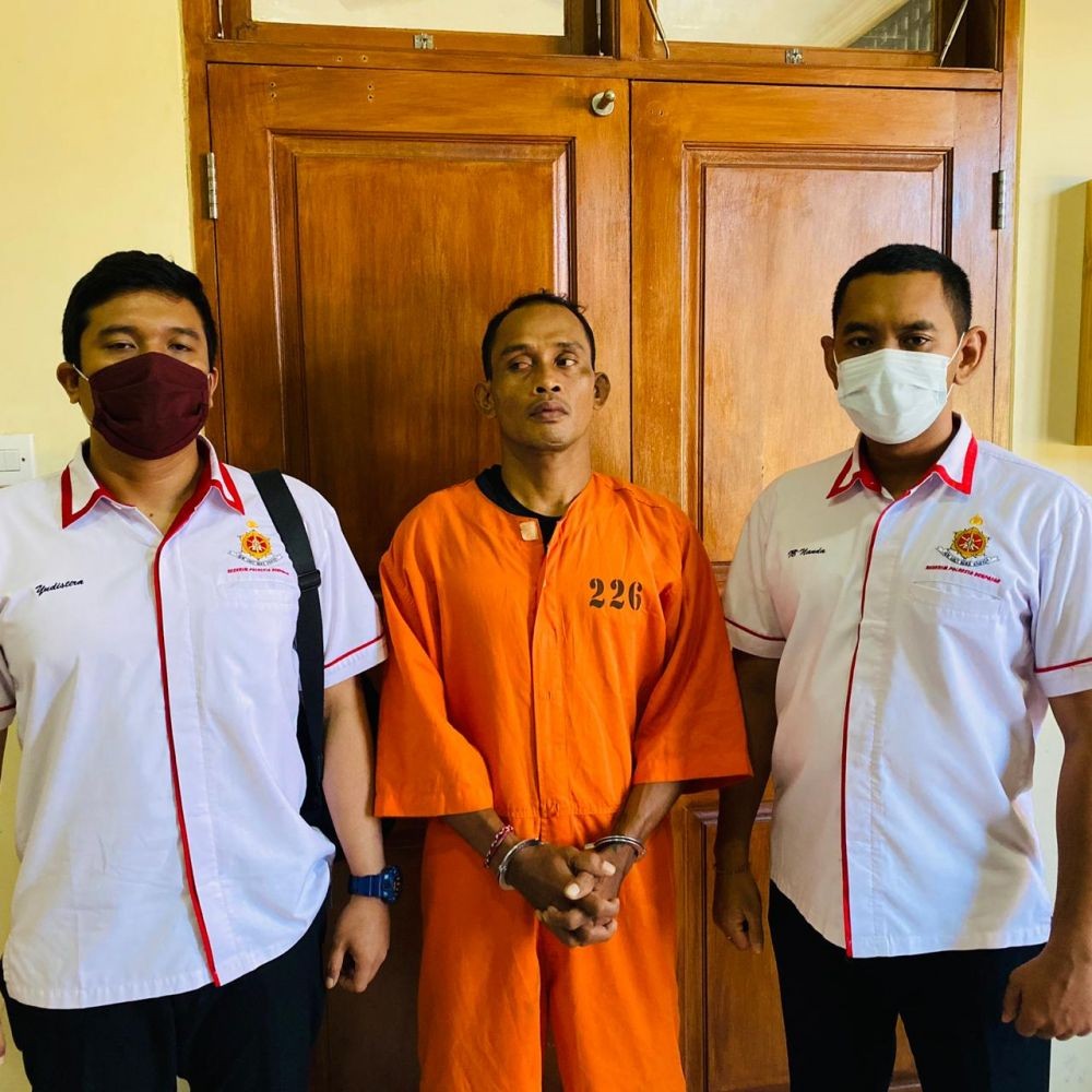 Laki-Laki Pemasang Patung Nyi Roro Kidul di Nusa Dua Ditahan Polisi