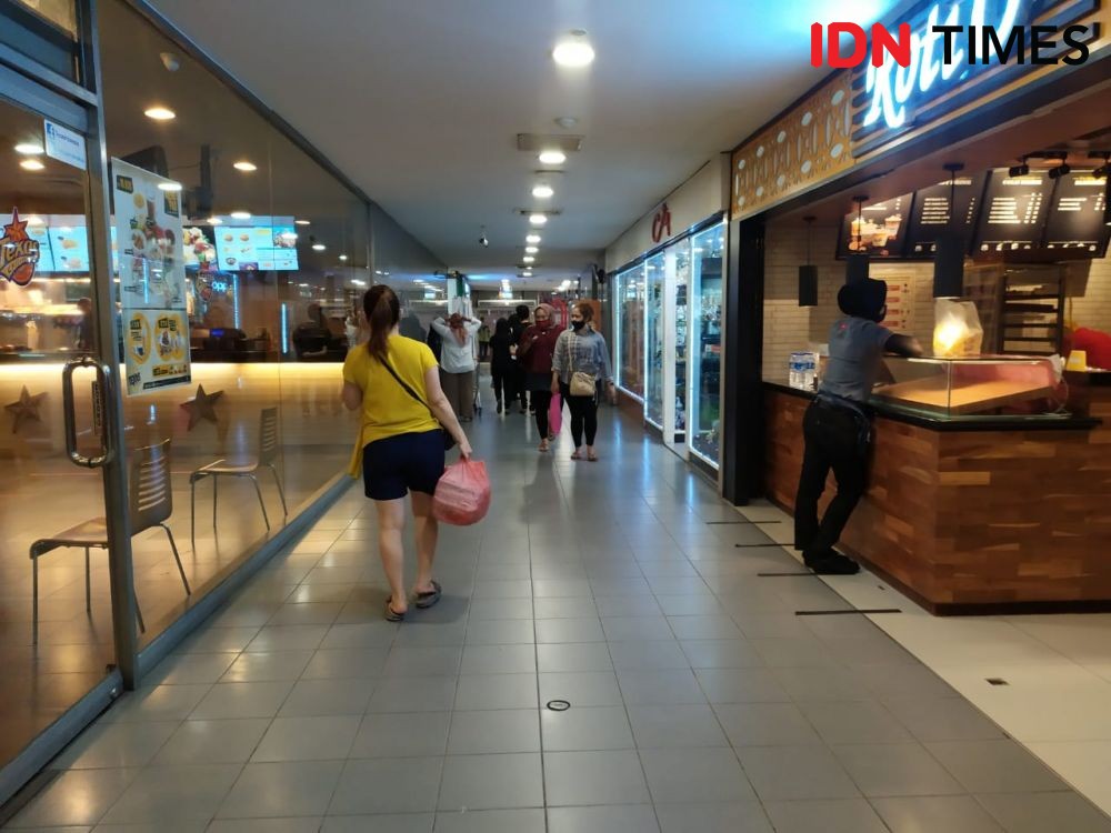 Potret Terkini Thamrin Plaza Medan, Pengunjung Wajib Pakai Masker 