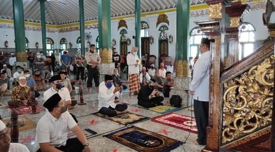 Masjid Agung Palembang Izinkan 1.000 Orang Salat Id Berjemaah