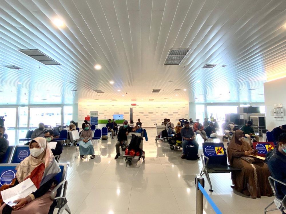 New Normal, Bandara Ahmad Yani Terapkan Tiga Zona di Ruang Tunggu 