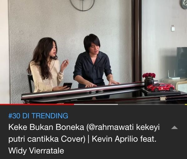 Kevin dan Widy Vierratale Cover Lagu Kekeyi, Hasilnya Tuai Pujian
