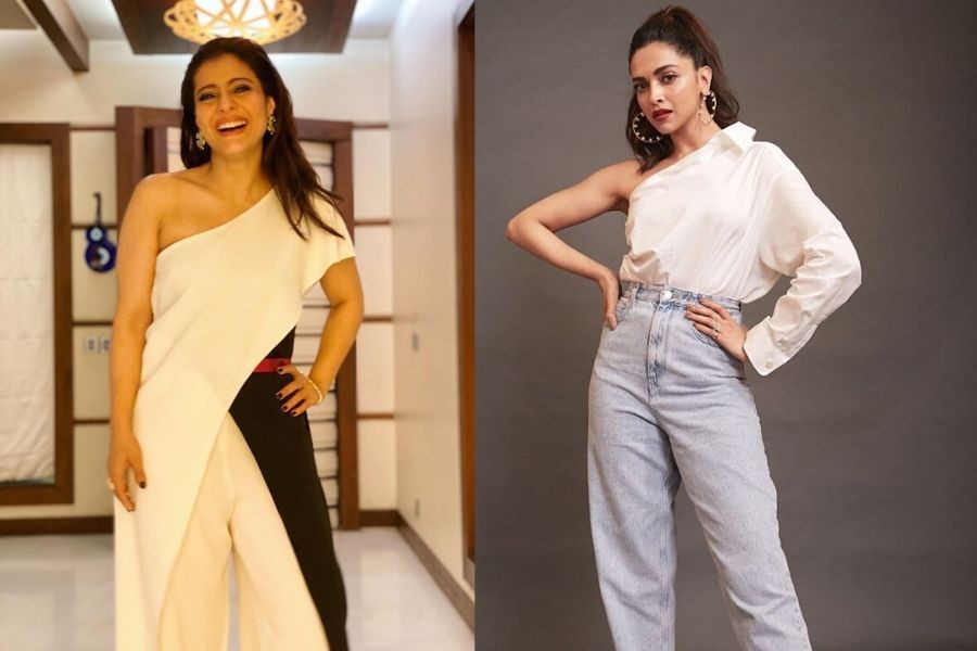 Elegan! Adu Gaya OOTD Aktris Bollywood Kajol Vs Deepika Padukone