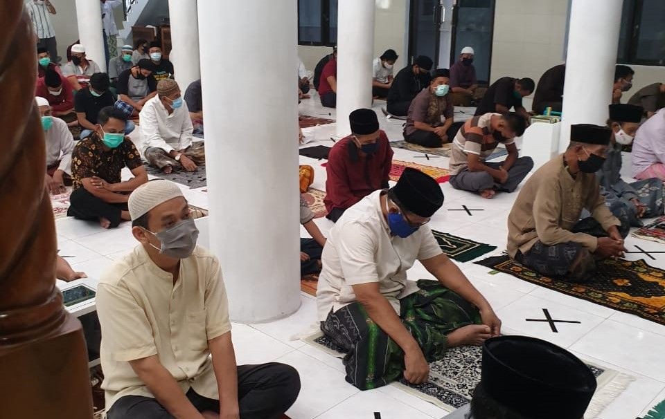 Pengurus Masjid Agung Palembang Belum Putuskan Rencana Salat Id
