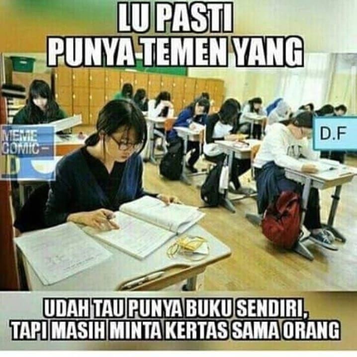 10 Meme Ini Mengingatkan Kita akan Kebiasaan Aneh Anak Sekolah