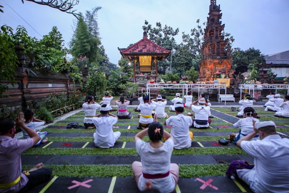 [FOTO] Potret Religi Jelang Era New Normal Banten