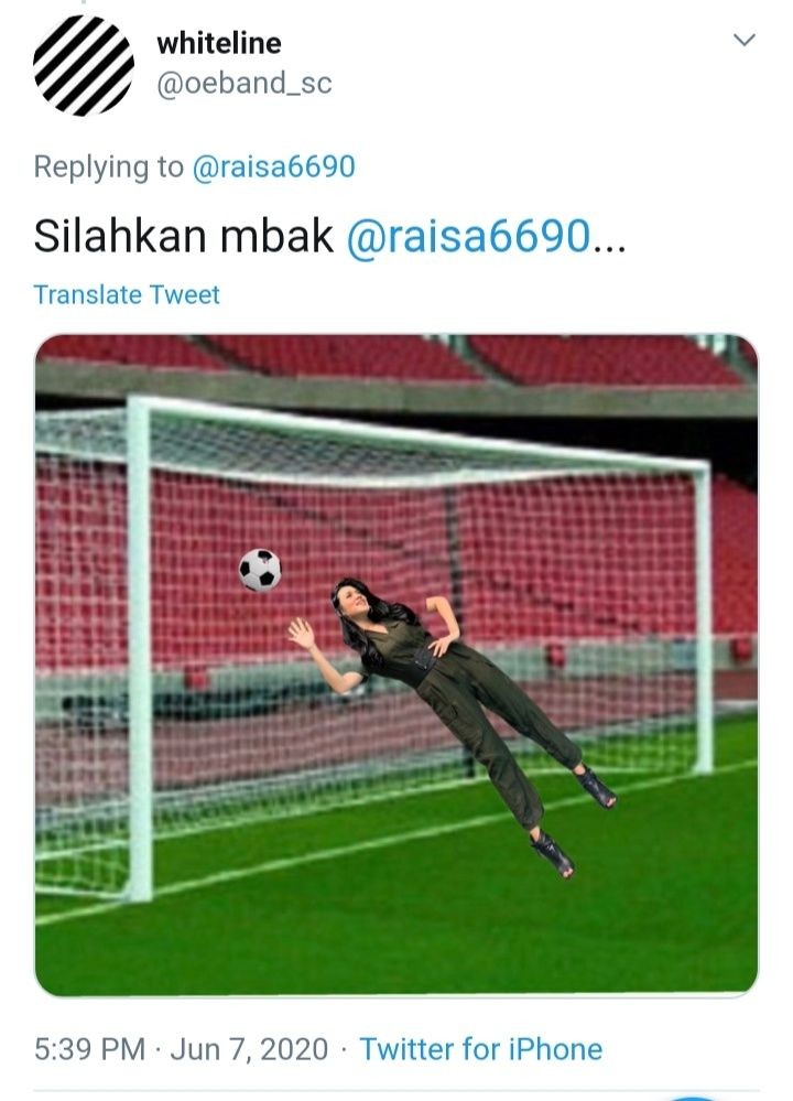 Super Ngakak! 12 Foto Editan Kocak Raisa di GBK Karya Netizen
