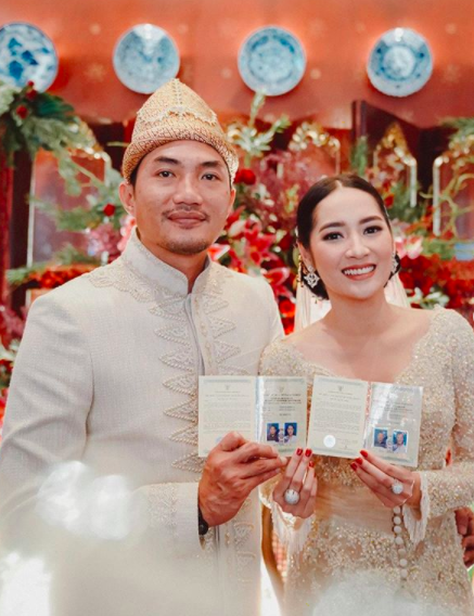 Tak Lagi Janda, 10 Momen Bahagia Pernikahan Niken Anjani dan Adimaz