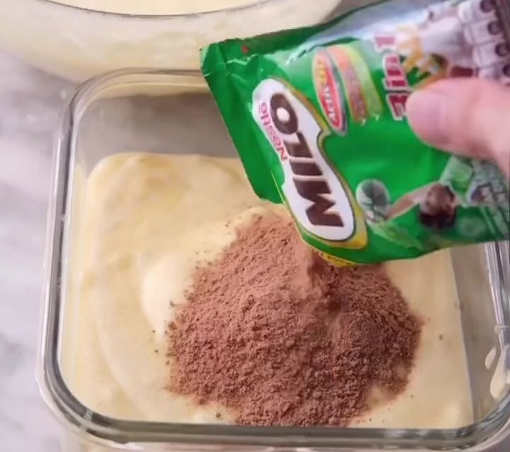 Resep Membuat Milo Marmer Sponge Cake, Cuma Pakai Rice Cooker