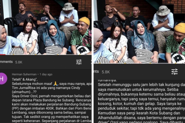 Trending, Ini Cerita Driver Ojol yang Mengaku Antar Arwah Cindy