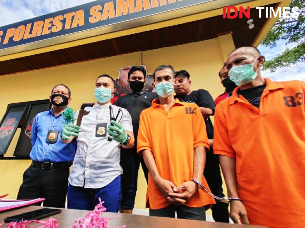 Akhir Pelarian Duo Bandit, Sudah Satroni 40 Rumah di Samarinda  