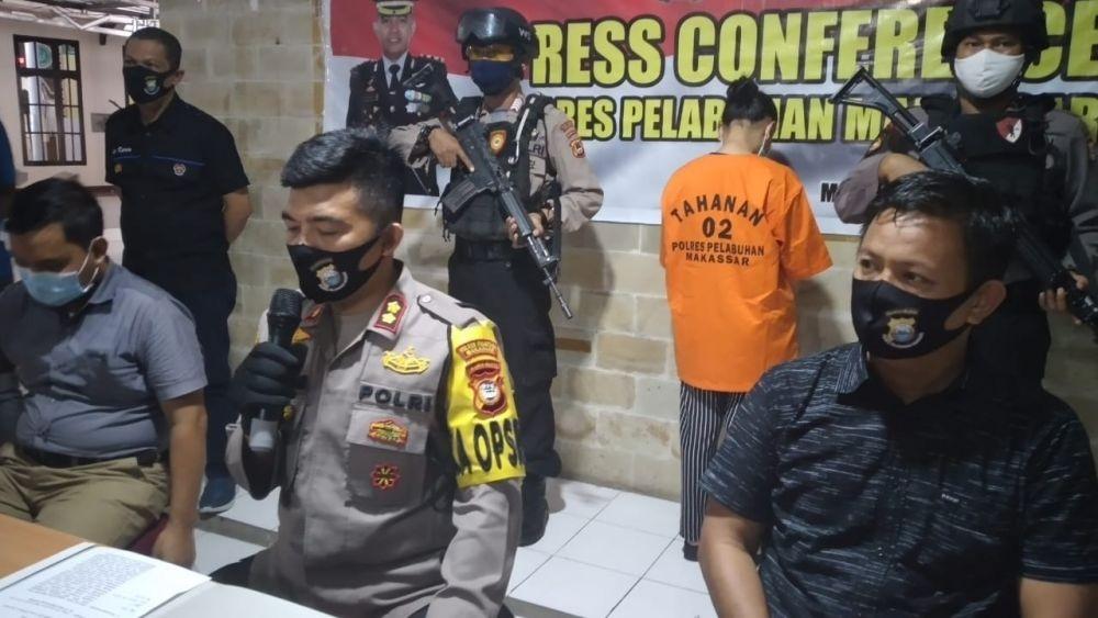 Oknum Guru SMP di Jeneponto Ditangkap Edarkan Sabu di Makassar 