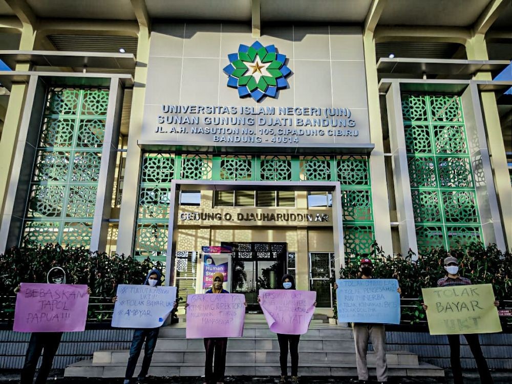 Mahasiswa UIN Bandung: Gak Cape Ya, Kemenag & Rektorat Ngeprank Terus