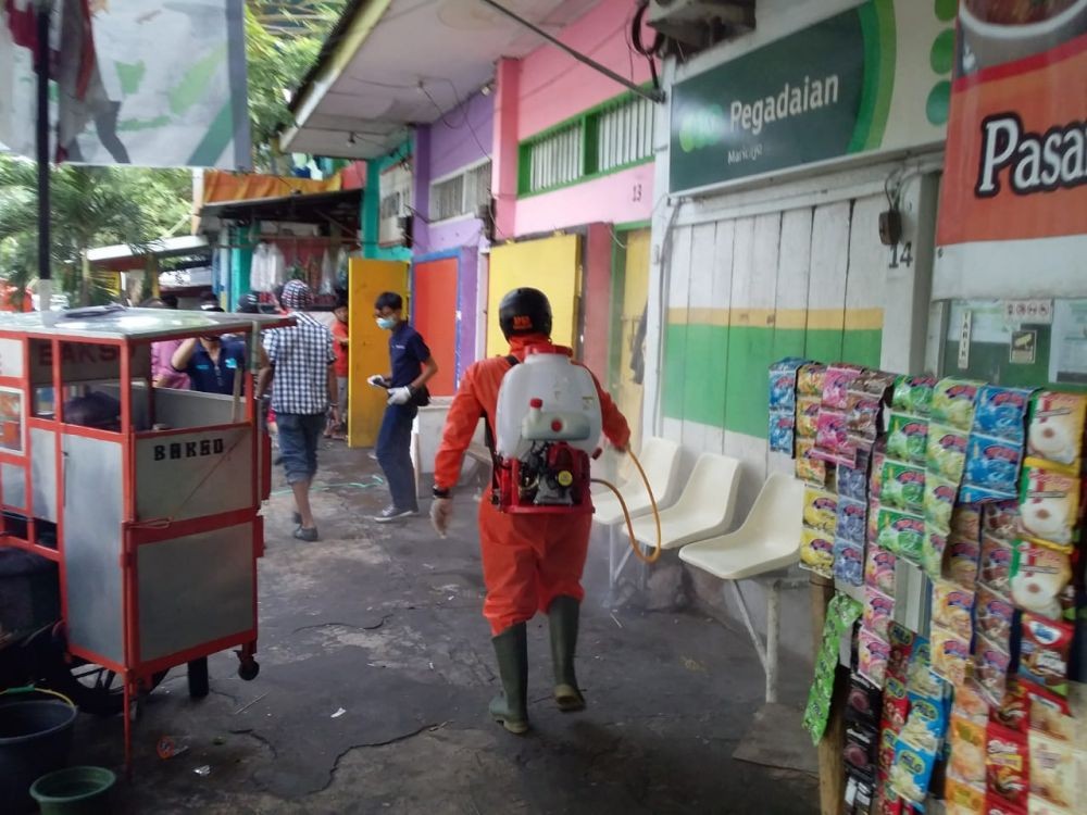 Makassar Perketat Protokol Pencegahan COVID-19 di Pasar Tradisional