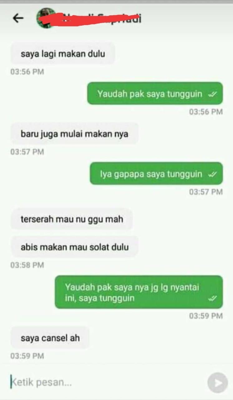 15 Obrolan Kocak Driver Ojek Online dan Penumpang, Bikin Kesal!