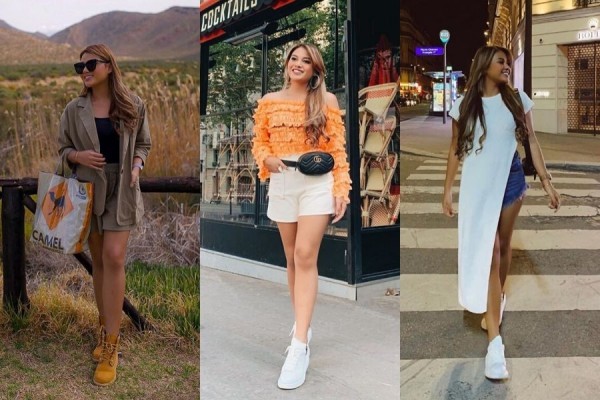 9 OOTD Traveling Aurel Hermansyah, Trendi nan Fashionable