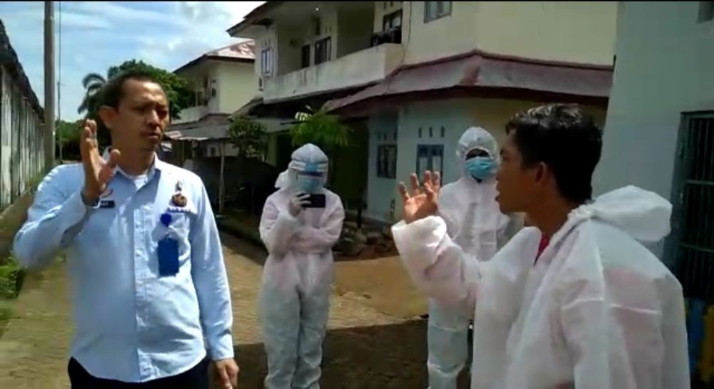 Viral Video Lapas Perempuan di Gowa Menolak Penyemprotan Disinfektan