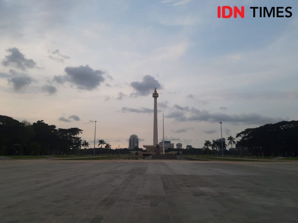 Tahap Akhir Revitalisasi Monas ala Anies Baswedan Sudah Hampir Selesai