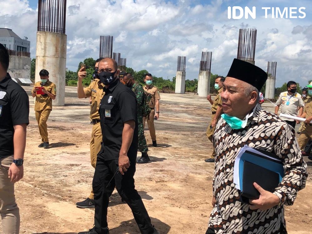 Mangkrak 2 Tahun, Herman Deru Minta Audit Proyek Masjid Raya Sriwijaya