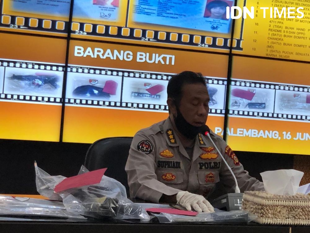 1 Pelaku Penusuk Anggota Polrestabes Palembang Tewas Ditembak