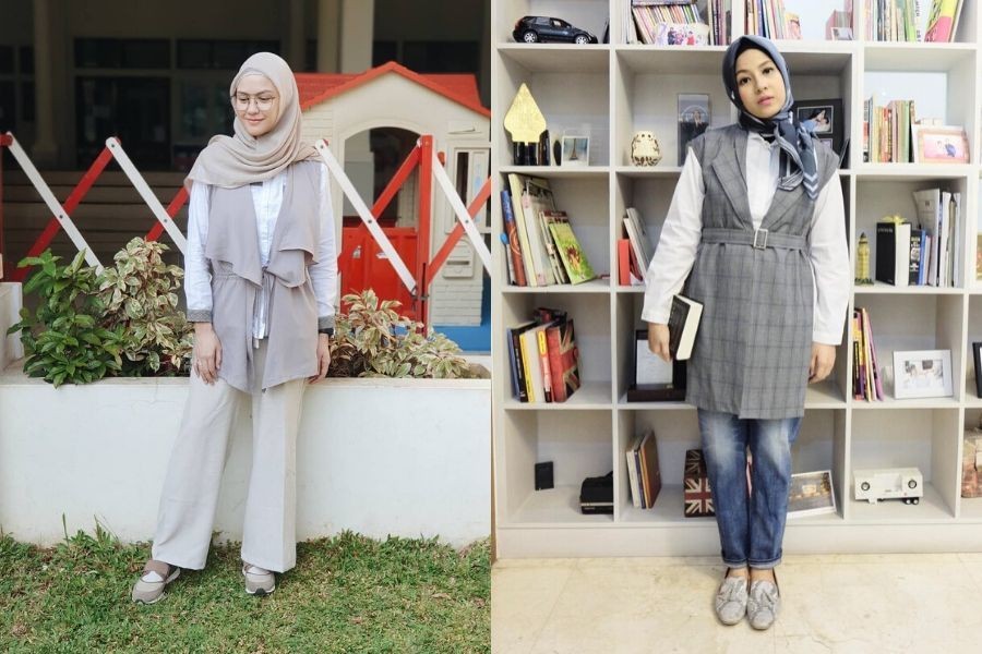 OOTD-nya Mirip Banget! Ini Adu Gaya Revalina Temat Vs Natasha Rizky