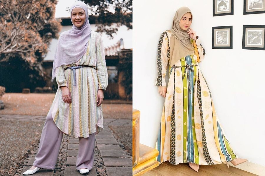 OOTD-nya Mirip Banget! Ini Adu Gaya Revalina Temat Vs Natasha Rizky