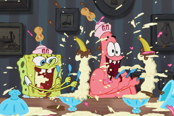 Meski sudah Kerja, 5 Bukti Kalau Spongebob Punya Sisi Kekanak-kanakan