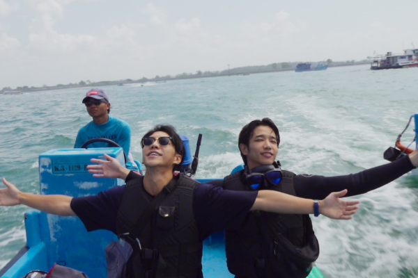 Potret Seru Lee Seung-gi & Jasper Liu Kunjungi Indonesia di Twogether