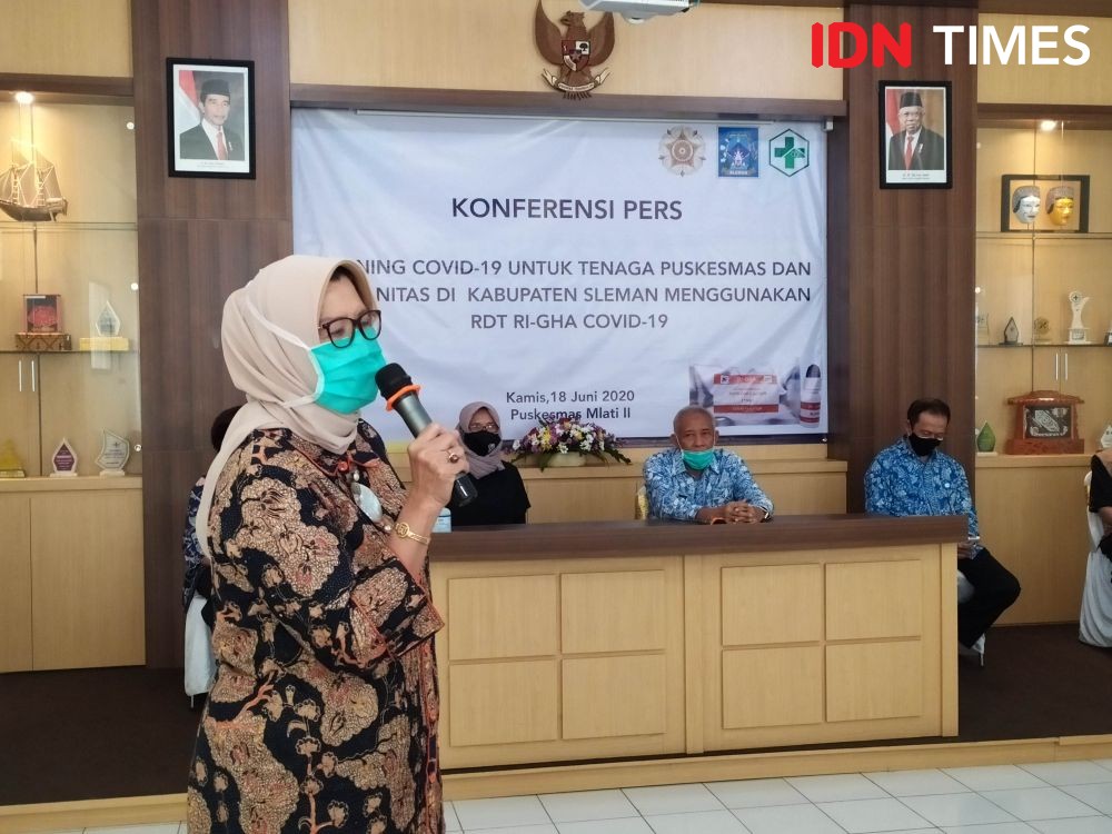 RDT Nakes, Dinkes Sleman Pakai Alat Besutan Peneliti Indonesia    