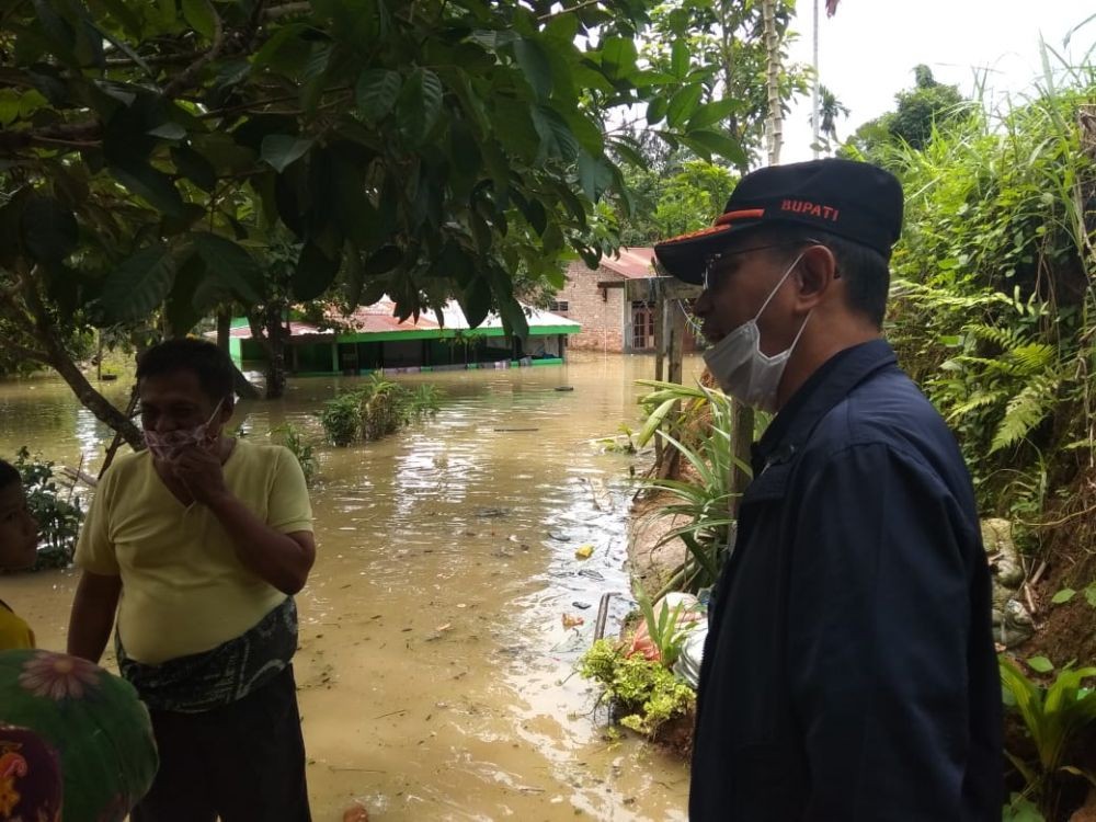 Hujan Deras Guyur Daerah Simalungun, 56 Rumah Terendam Banjir