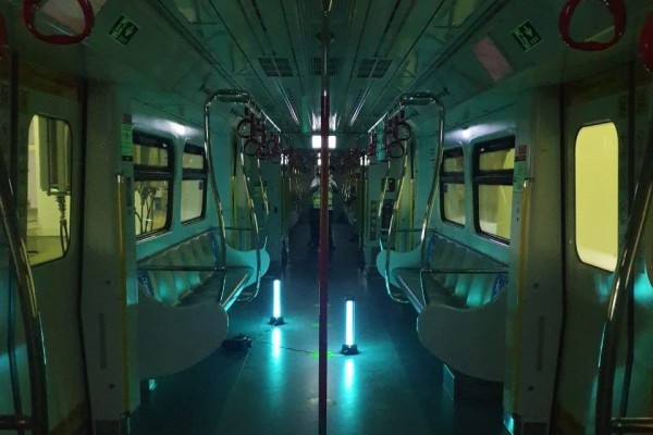 Cegah Penyebaran COVID-19 di Gerbong, LRT Gunakan Metode Sinar UV