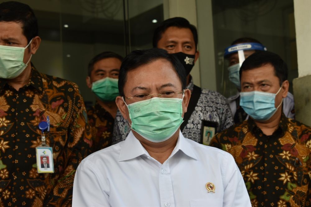 Menkes Terawan Menilai Surabaya Tidak Perlu PSBB Lagi