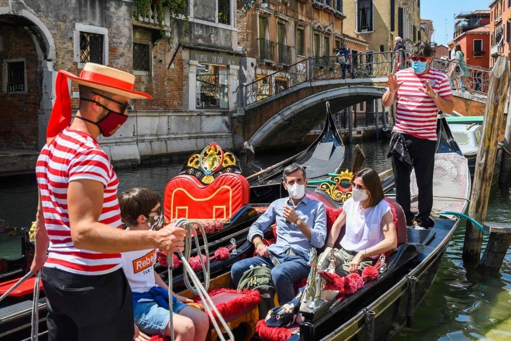 Tengok Kondisi Venesia Italia Setelah Kembali Dibuka Lewat 10 Foto Ini