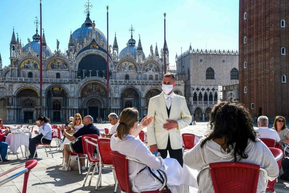 10 Potret Venesia Italia yang Buka Saat New Normal, Tak Sepadat Dulu