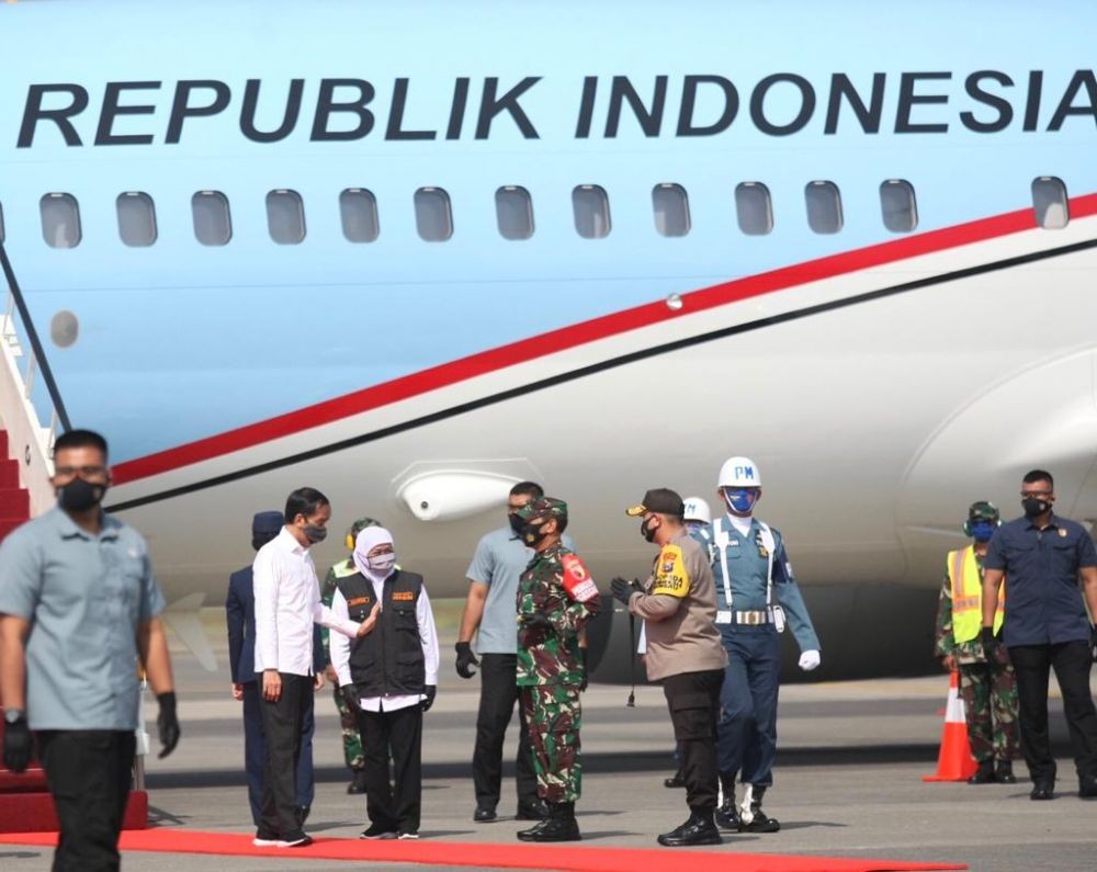 Di Depan Jokowi, Gugas Jatim Pastikan Akan Lakukan Tes Secara Gencar