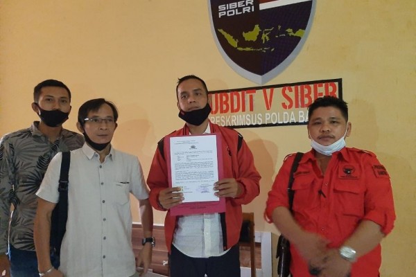 PDIP Banten Laporkan Pengunggah Konten Pembakaran Bendera Partai