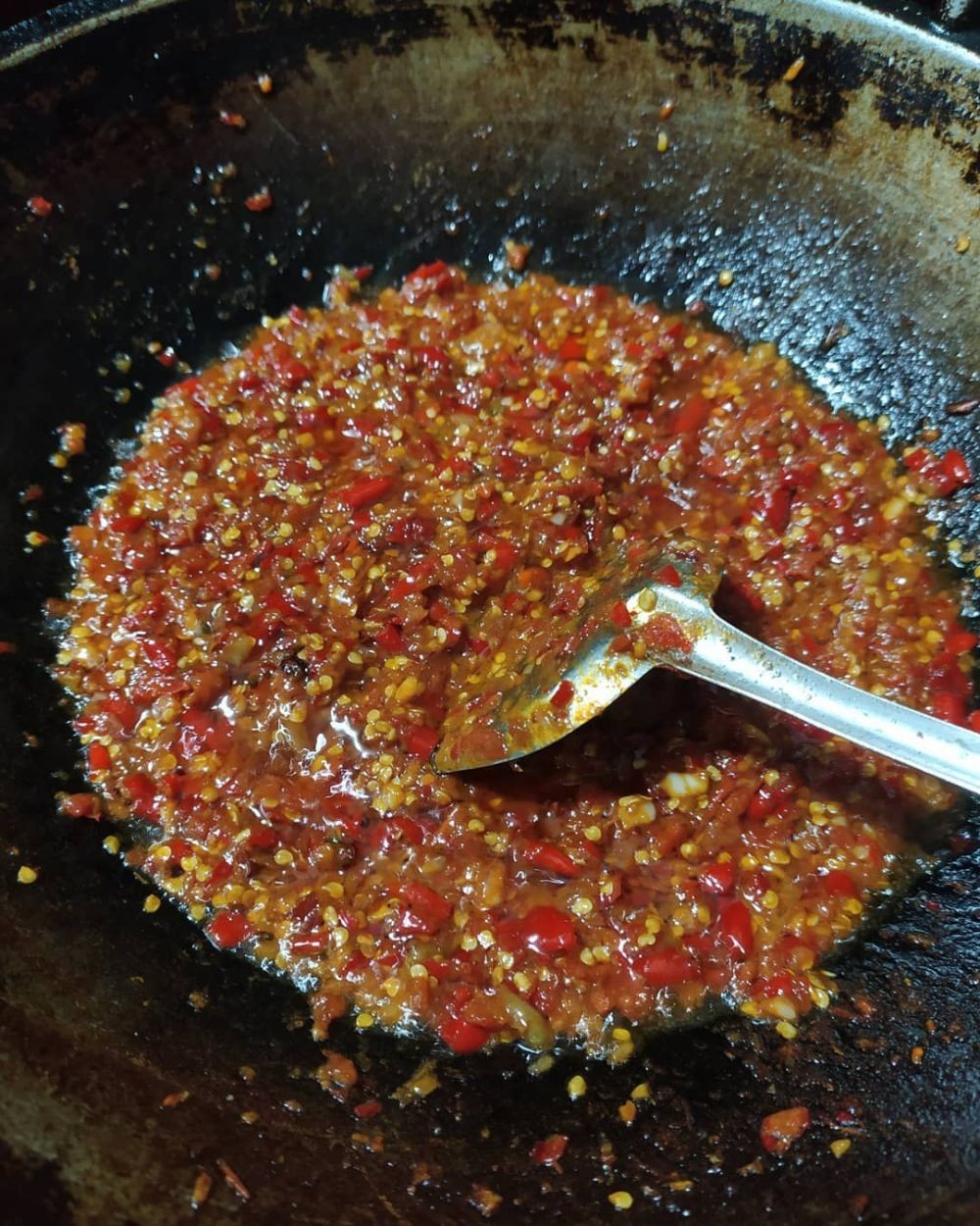 Gambar Sambal Goang Gambar Sambal Goang Cilok Goang Sambal Hijau Makanan Minuman Makanan