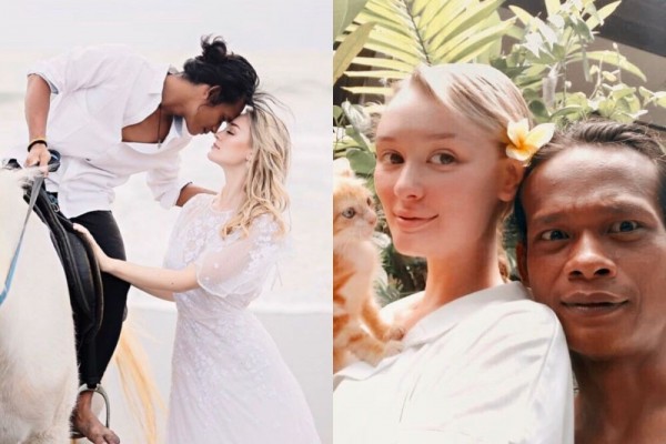 10 Foto Terbaru Polly dan Nur Muntilan, Makin Mesra Bak Masih Pacaran