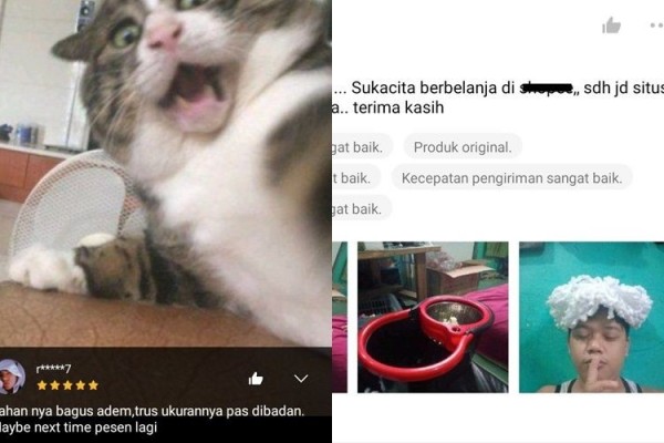 10 Review Pelanggan Online Shop Pakai Foto Ini Bikin Cekikikan