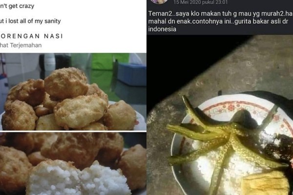 Gak Gagal, tapi 10 Potret Masakan Buatan Netizen Ini Bikin Ngakak