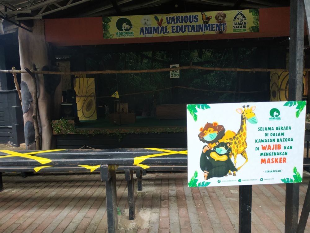 Libur Panjang, Kebun Binatang Bandung Targetkan 6.000 Wisatawan