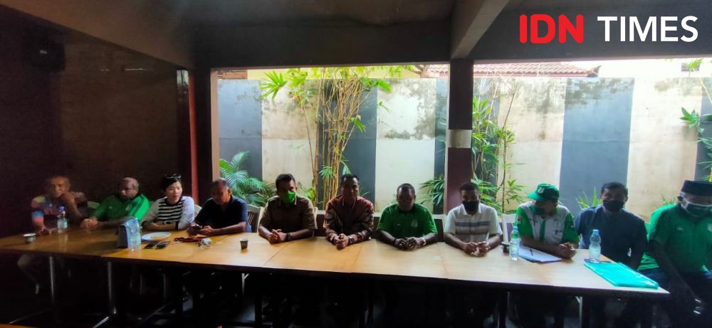 Silaturahmi dengan Mantan, Pengurus PSMS RAB Didatangi Suporter 