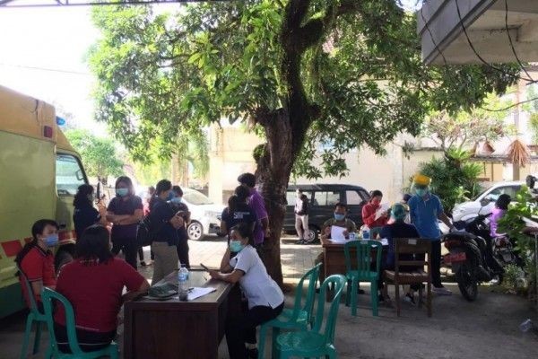 Hasil Swab 57 Petugas Puskesmas di Tabanan Turun, Satu Orang Positif