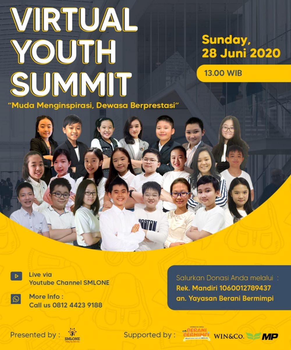 Virtual Youth Summit, 23 Trainees SMLONE Unjuk Kebolehan