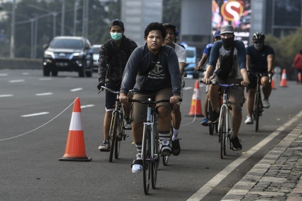 Pemprov DKI Akan Bangun Jalur Sepeda Permanen di Sudirman-Thamrin