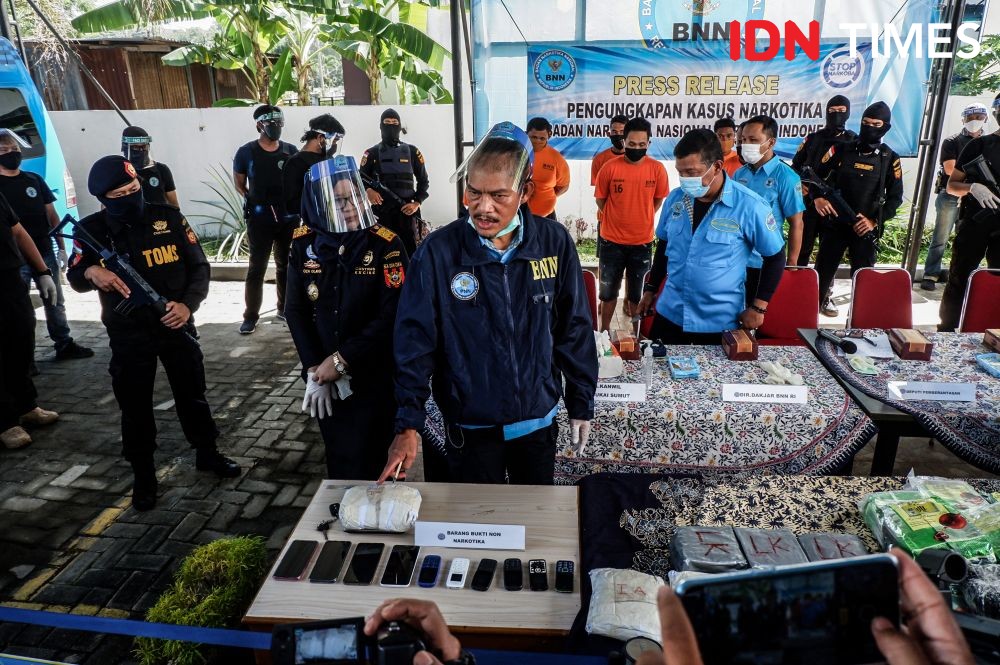 BNN Ungkap Penyelundupan Hampir 50 Kg Sabu, Pengendalinya di Lapas